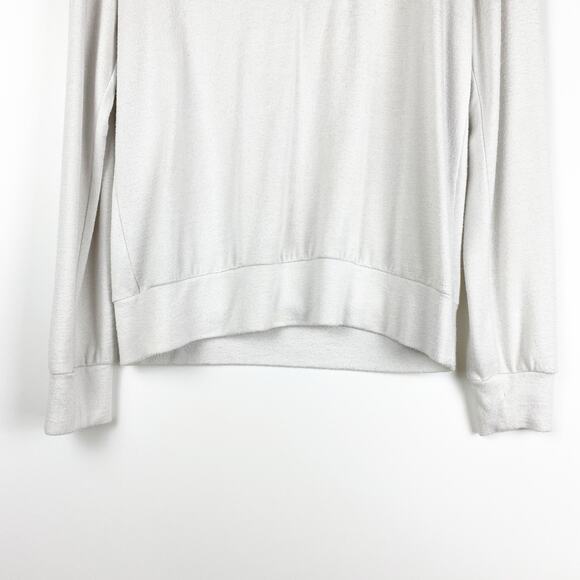 Wilfred Free Antonova Lace Up Knit Blouse Aritzia Lightweight Womens Size Small - Picture 5 of 12